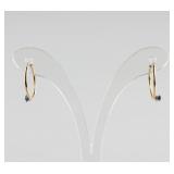 0.15ct Sapphire Earrings RV $300