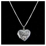 Heart Shaped Locket Pendant RV $125