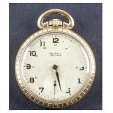 Buren Deluxe Swiss Made Pocket Watch Working