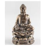 Chinese Metal Shakyamuni Buddha Statue