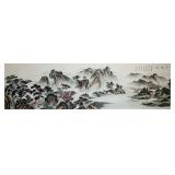 WU HUFAN Chinese 1894-1968 Watercolor Landscape