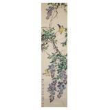 WANG XUETAO Chinese 1903-1982 Watercolor Birds