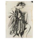 GUERCINO Italian 1591-1666 Charcoal on Paper