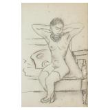 DIEGO RIVERA Mexican 1886-1957 Charcoal on Paper