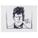 HUGO PRATT Italian 1927-1995 Ink on Paper