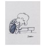 CHARLES SCHULZ US 1922-2000 Ink on Paper Drawing