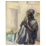 ALESSIO ISSUPOFF Italy 1889-1957 Watercolor