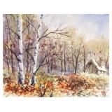 EDWARD GARBELY American 1908-1999 Watercolor