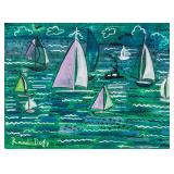 RAOUL DUFY French 1877-1953 Gouache on Paper