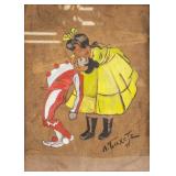 LEON BAKST Russian 1866-1924 Gouache on Paper