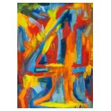 JASPER JOHNS US b. 1930 Gouache on Paper