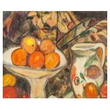 Artist Signed Canadian Oil on Canvas Oranges