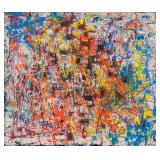 JEAN-PAUL RIOPELLE Canadian 1923-2002 OOC