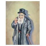 NONOTKO Polish Canadian Oil on Canvas Portrait