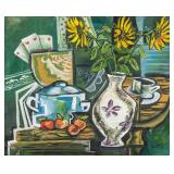 EMIL FILLA Czech 1882-1953 Oil on Canvas Cubist
