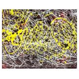 Manner of JACKSON POLLOCK 1912-1956 Abstract Drip