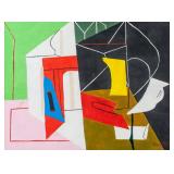 STUART DAVIS US 1892-1964 Oil on Canvas Abstract