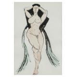 MARIE LAURENCIN French 1883-1956 Mixed Media