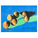 ANDY WARHOL American 1928-1987 Mixed Media Fruit