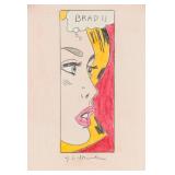 ROY LICHTENSTEIN US 1923-1997 Mixed Media on Paper