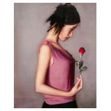 LI GUIJUN Chinese b.1964 Print on Canvas C. 2007