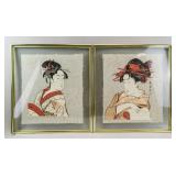 KITAGAWA UTAMARO Japanese 1753-1806 Print Geisha