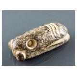 Hongshan Hardstone Carved Cicada Pendant