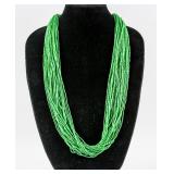 Small Beaded Jade Necklace