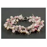 Silver Pearl Bracelet RV $200