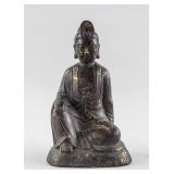 Chinese Gilt Bronze Guanyin Bodhisattva Statue