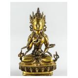 Tibetan Bronze Vajrasattva Statue