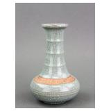 Chinese Geyao Style PorcelainVase Zhang Jia Yao Mk