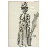 EDWARD HOPPER American 1882-1967  Ink on Paper