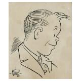 FRANK OSCAR KING US 1883-1969 Ink on Paper