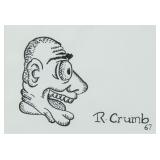 ROBERT CRUMB American b.1943 Ink on Paper