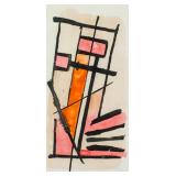 MOSHE CASTEL Israeli 1909-1992 WC Paper