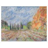 VINCENT VAN GOGH Dutch 1853-1890 Pastel on Paper