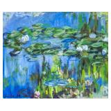CLAUDE MONET French 1840-1926 Tempera/Gouache