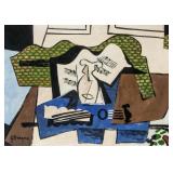 GEORGES BRAQUE French 1882-1963 Tempera & Oil