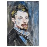 PIERRE-AUGUST RENOIR French 1841-1919 Tempera Oil