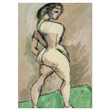 MAX WEBER American 1881-1961 Tempera on Paper