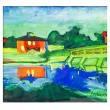 HERMANN MAX PECHSTEIN Gouache on Paper