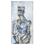 NADEZHDA UDALTSOVA Russian 1886-1961 Gouache/Paper