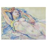ZINAIDA SEREBRIAKOVA Russian 1884-1967 Gouache