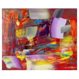 OLEG NEDOSHYTKO Ukrainian Acrylic Abstract