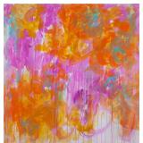 CY TWOMBLY American 1928-2011 Acrylic on Board