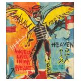 JEAN-MICHEL BASQUIAT Acrylic on Canvas