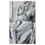 OSKAR KOKOSCHKA Austrian 1886-1980 Oil on Paper