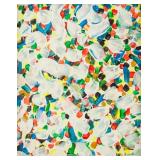 Canadian Signed Oil on Canvas Abstract