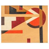 SANDU DARIE Cuban 1908-1991 Oil on Board